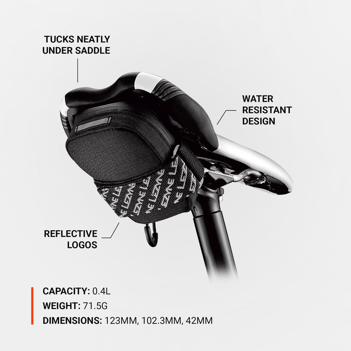 Lezyne Road Caddy Saddle Bag
